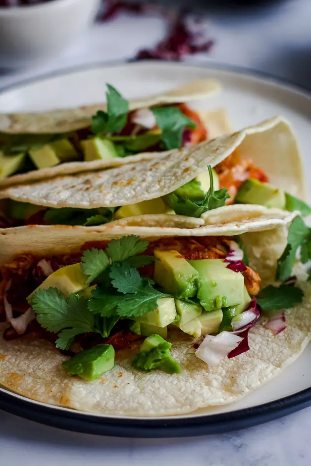 Instant Pot Chicken Tacos Keto Paleo Calm Eats