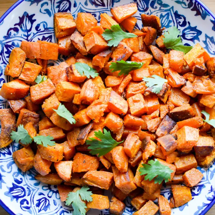 Spice Roasted Sweet Potatoes