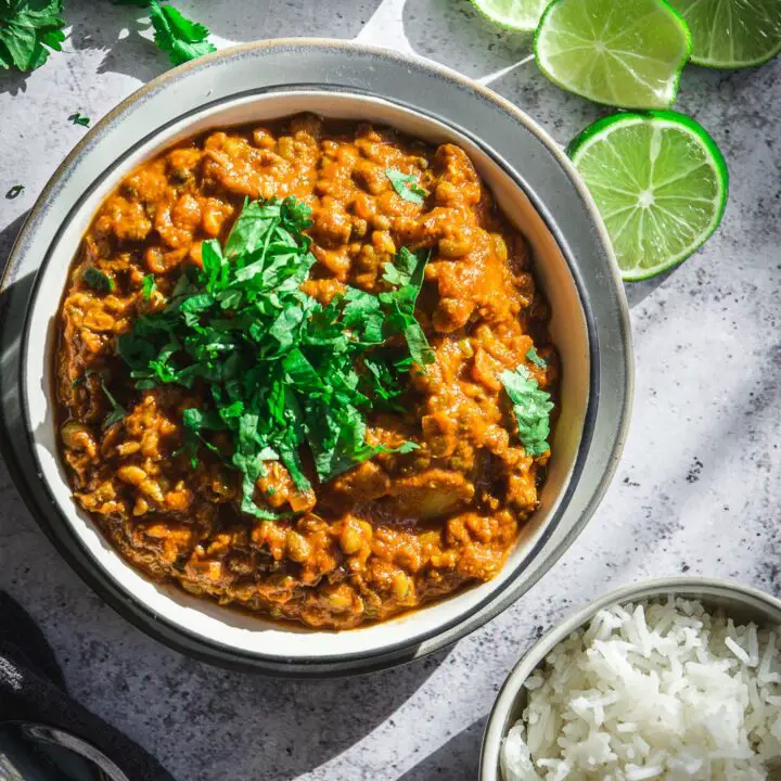 Easy and Healthy Vegan Cauliflower Mung Bean Curry