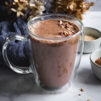 Keto Hot Chocolate with Maca and Cinnamon