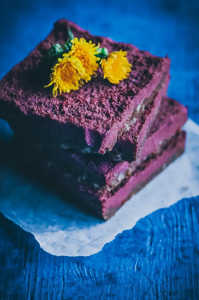 Dandelion Beet Bars