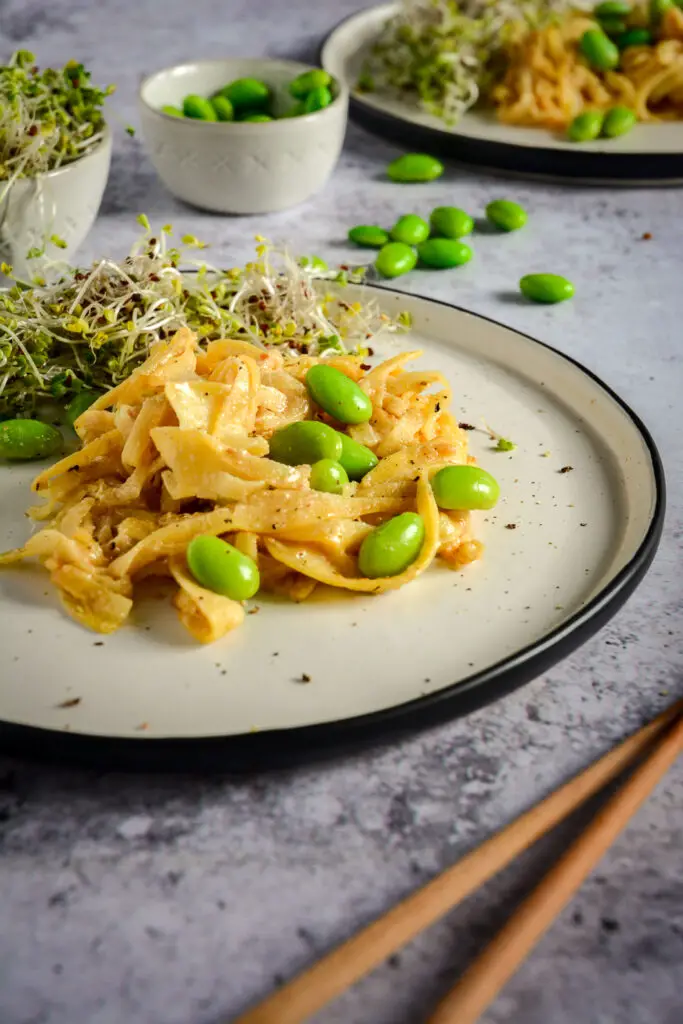 Paleo Peanut Noodles 