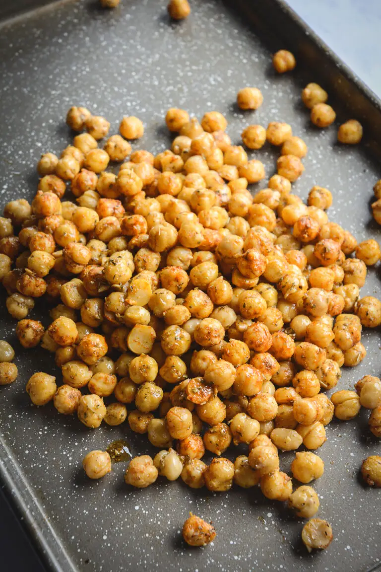 Crispy Roasted Chickpeas (Vegan, Grain-Free) - Calm Eats