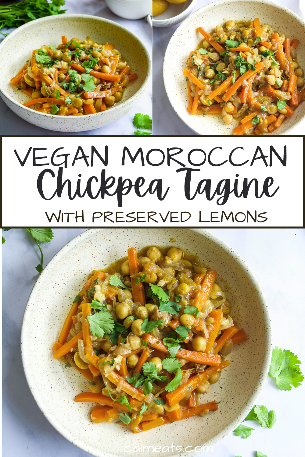 Moroccan Chickpea Tagine with Preserved Lemons Calm Eats