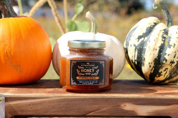 Pumpkin Spice Infused Local Raw Honey
