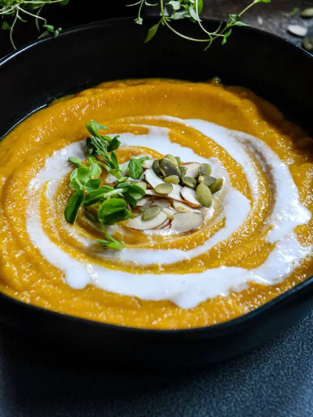 Curried Butternut Squash Soup