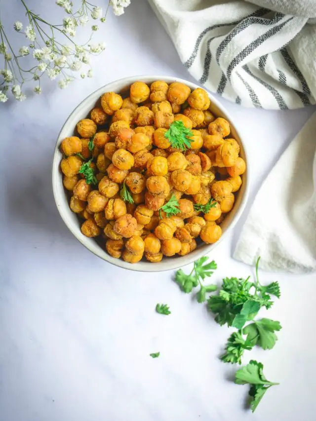 Crispy Roasted Chickpeas