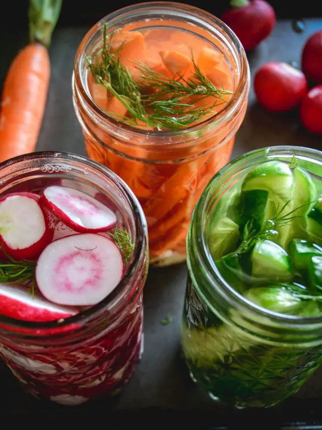 3 Ingredient Fermented Vegetables