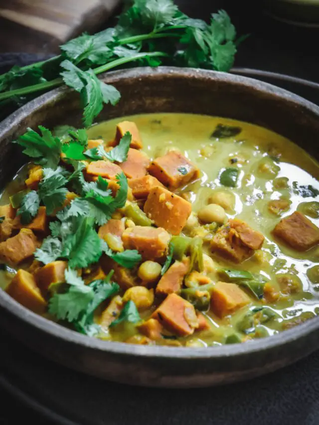 Sweet Potato And Chickpea Curry
