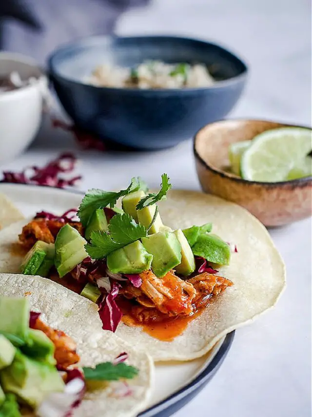 Instant Pot Chicken Tacos