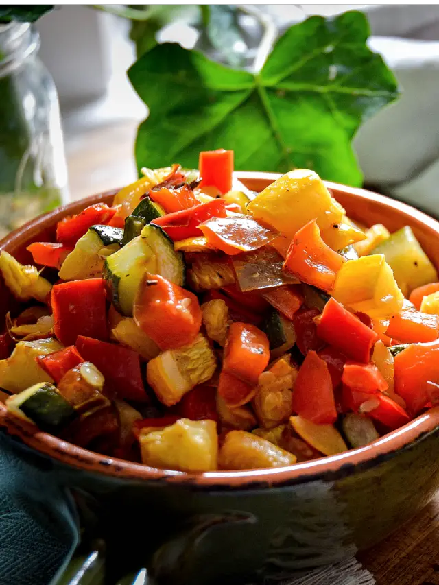 Easy Meal Prep Roasted Vegetables