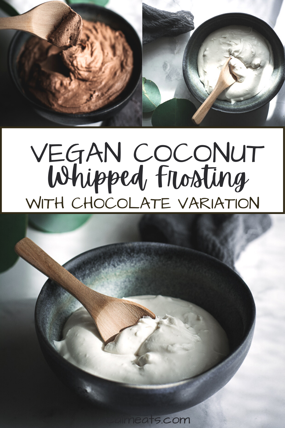 Easy Whipped Vegan Frosting (Paleo, Keto-Option) - Calm Eats