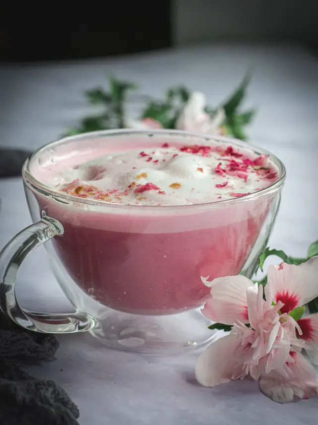 Gut-Healthy Cardamom Rose Moon Milk