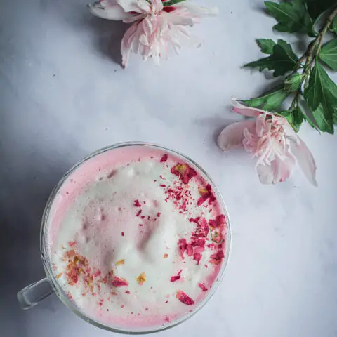 Gut-Healthy Cardamom Rose Moon Milk