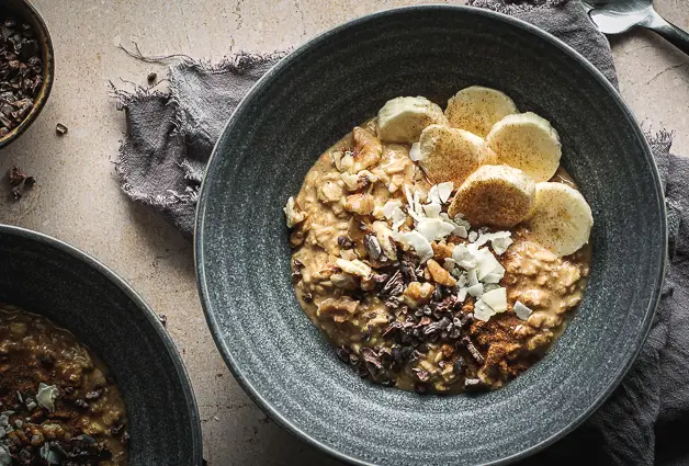 Wholesome and Easy Protein Overnight Pumpkin Oats - Calm Eats