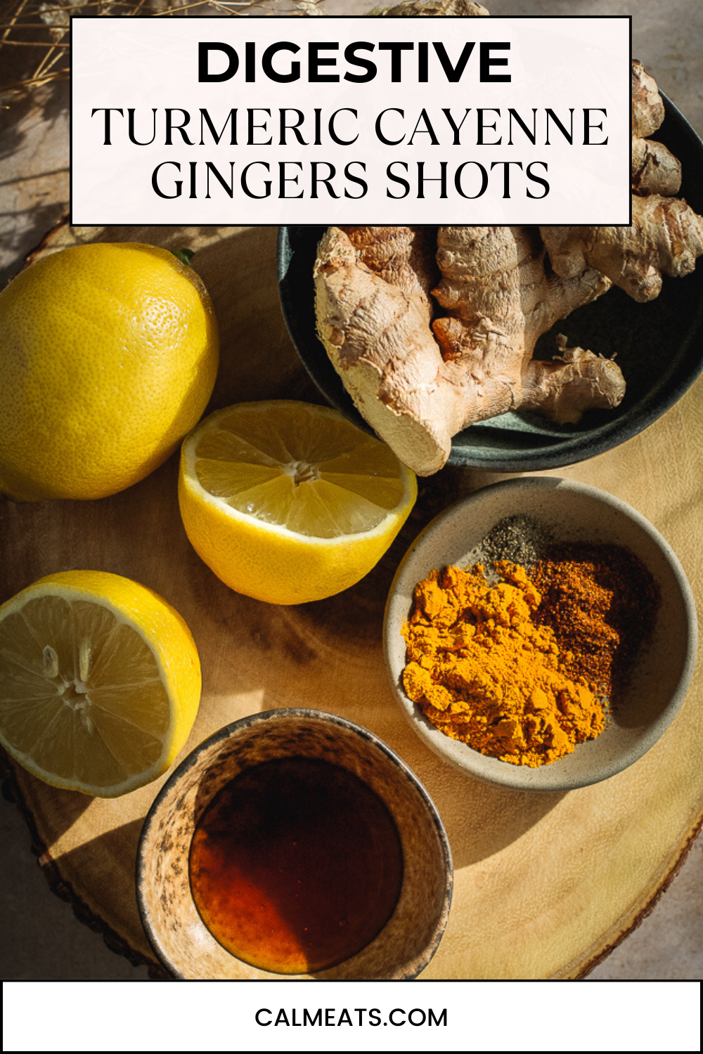 Simple Digestive Turmeric Cayenne Ginger Shot Calm Eats