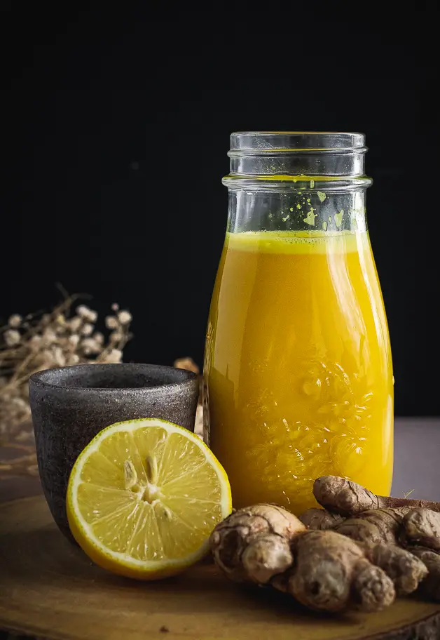 Simple Digestive Turmeric Cayenne Ginger Shot Calm Eats