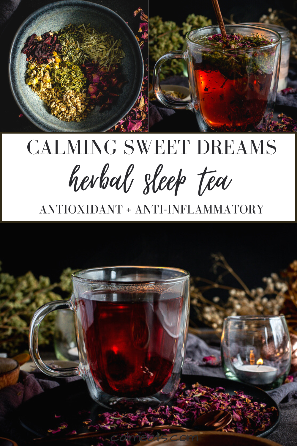 Calming Sweet Dreams Herbal Sleep Tea Calm Eats   Sleep Time Tea 2 