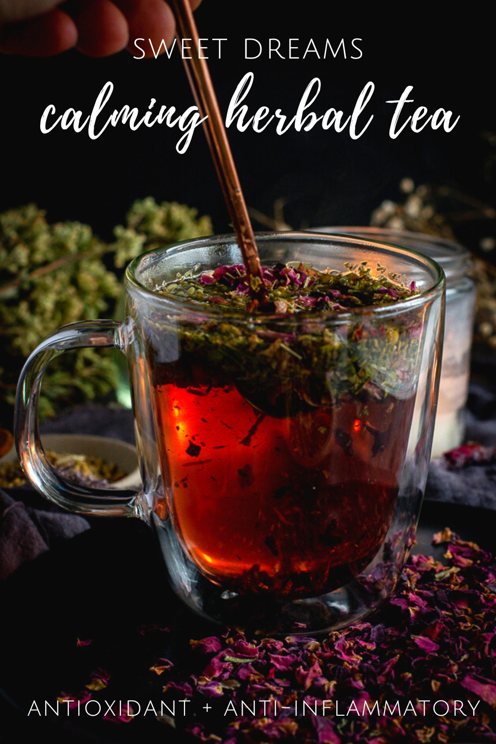 Calming Sweet Dreams Herbal Sleep Tea - Calm Eats