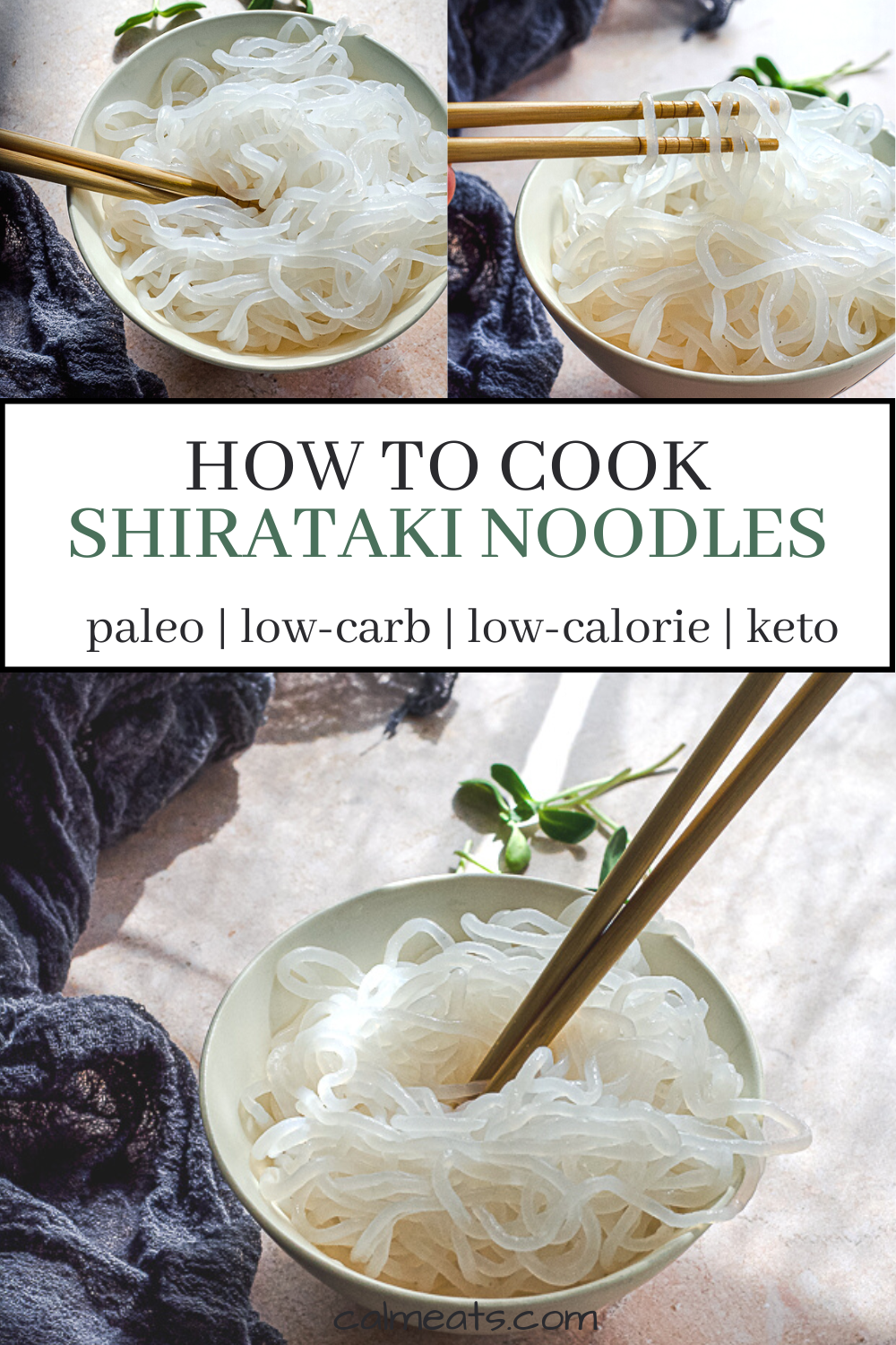 How To Cook Shirataki Noodles - Calm Eats