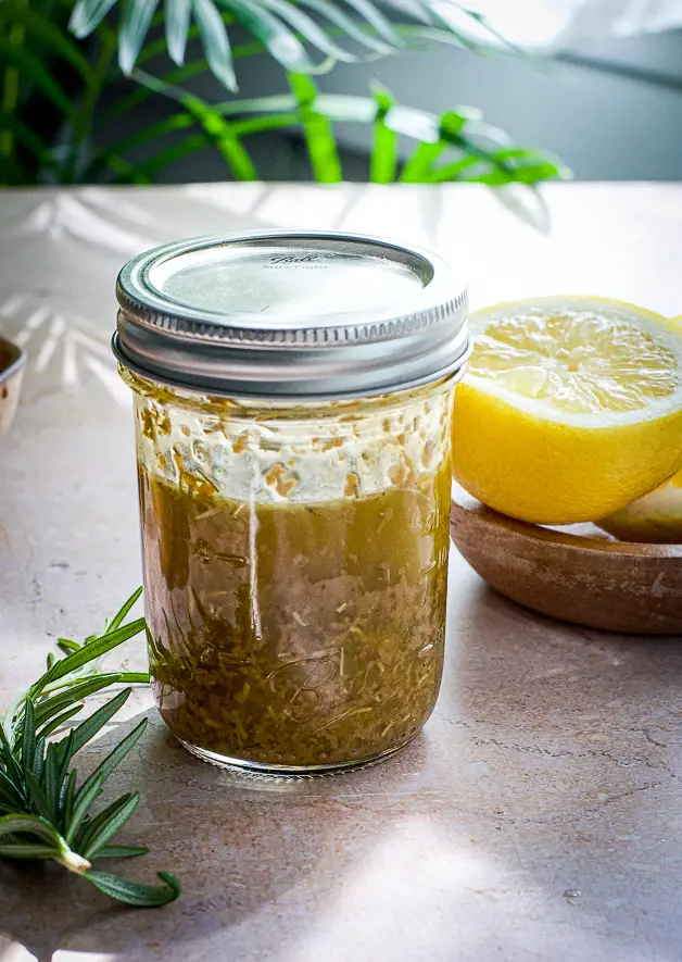 marinade for grilled chicken in a jar