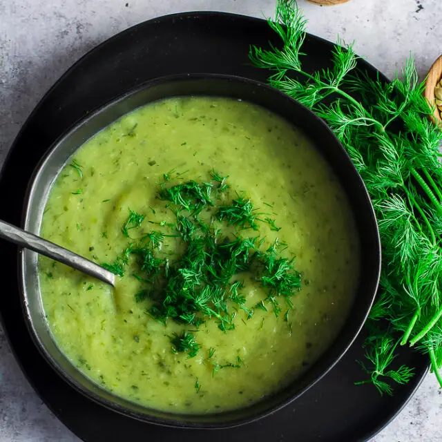 AntiInflammatory Creamy Zucchini Soup (LowFODMAP Option) Calm Eats