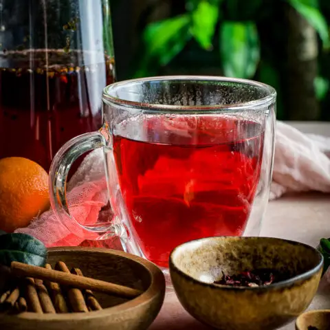 Metabolism Boosting Hibiscus Cinnamon Orange Tea
