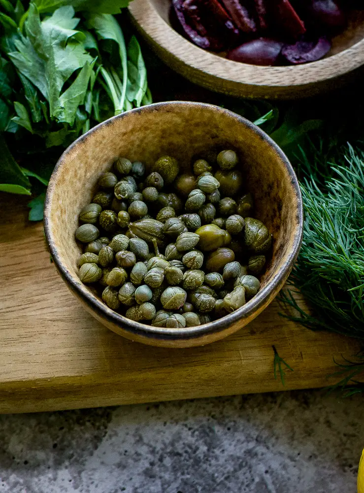 green round balls in a bowl